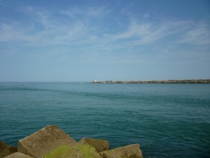 l'estuaire de l'Adour � la Barre � Anglet
