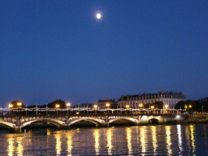 le pont Saint Esprit pendant les f�tes de Bayonne