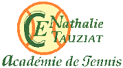 Logo Nathalie Tauziat Acad�mie de Tennis � Capbreton France.