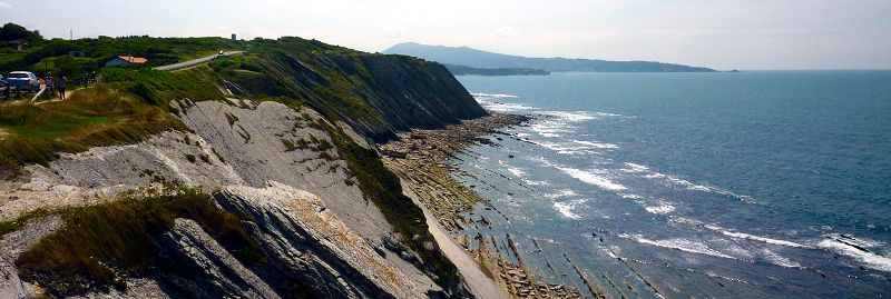 La corniche � Hendaye