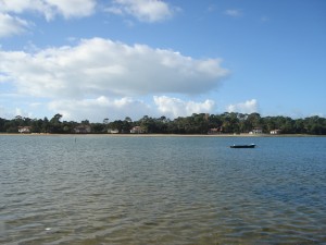 le lac marin � Hossegor