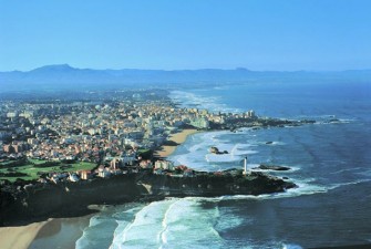The lighthouse in Biarritz