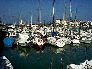 Photo port Ciboure et Saint Jean de Luz