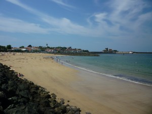 The Ciboure Socoa beach