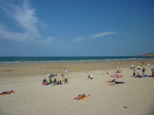 Hendaye beach