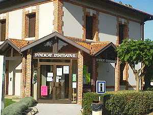 The Tourist office in Moliets et Maa in the Landes