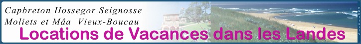 Agence AUPA locations de vacances � Vieux Boucau et Moliets sur la C�te Landaise