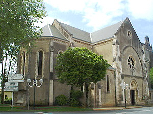 the Church St. Nicolas in Capbreton