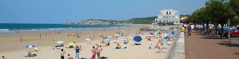 Hendaye beach