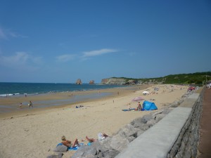 Hendaye beach