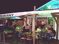 hossegor by night, place des landais