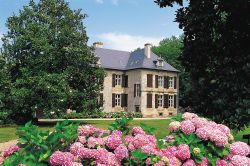 The floral park at Chateau d'Urtubie