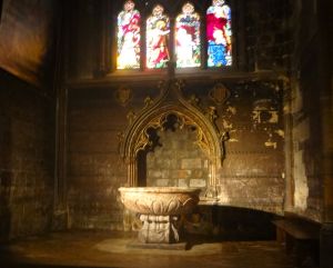 Baptismal font