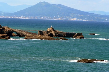rocher de la vierge Biarritz/&copy CDT64/S.Claudo