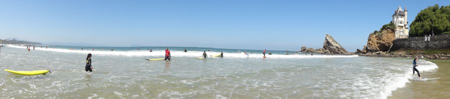 surf lessons cote des basques biarritz