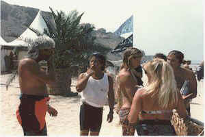 Joel tudor Longboard legends at the Biarritz Surf festival