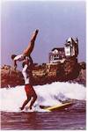Tandem surfing au Biarritz Surf Festival