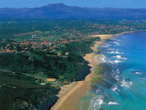 Aerial view Bidart/&copy Ph.Laplace CDT64
