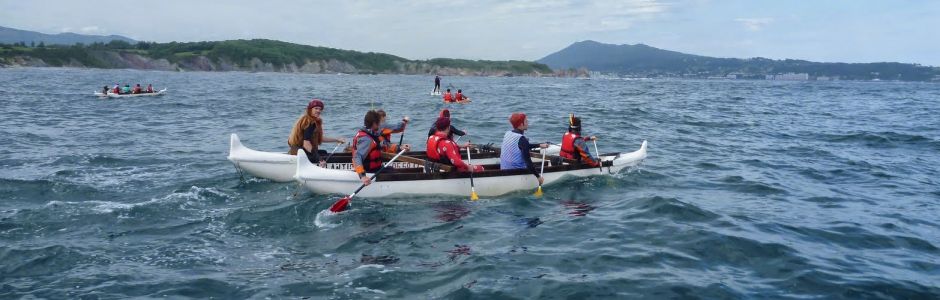 Ciboure hawaiian pirogue/&copy Atlantic pirogue/CDT64
