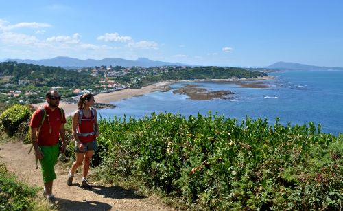 Sentier littoral Gu&eacute;thary/&copy P.Gaillard CDT64