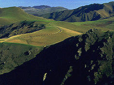 View of Pyrenees from the Col d'Ibardin