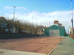 Pelote Basque &agrave; Biarritz, Parc Mazon Fronton Place Libre