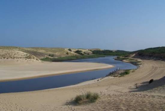le courant d'Huchet Moliets &copy; photos OT Moliets