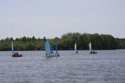 Sailing in Soustons/&copy OT Soustons