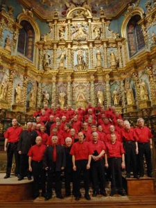 Choeurs Basques &agrave; l'&eacute;glise St Jean Baptiste de St Jean de Luz