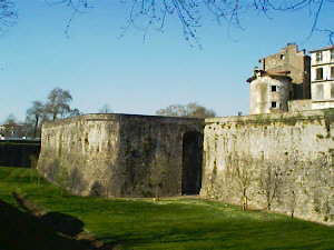 Fortifications and ramparts in Bayonne
