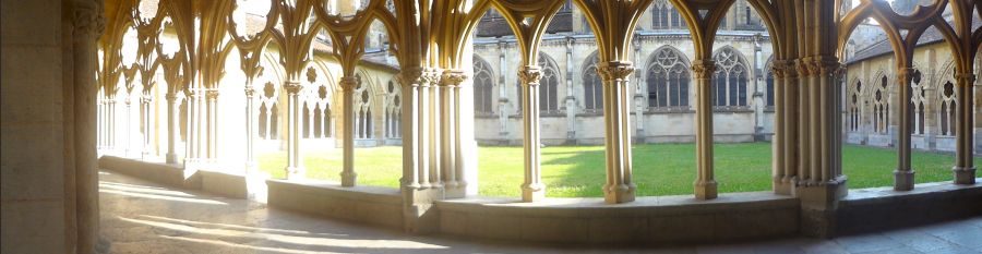 The cloister, Cathedral Bayonne