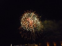 Fireworks in Biarritz Fireworks in Biarritz