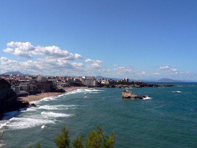 Biarritz from the lighthouse /&copy CDT64