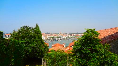 Ciboure view of St Jean de Luz