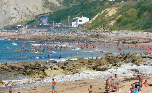 Parlementia, l'Uhabia and Bidart centre beaches