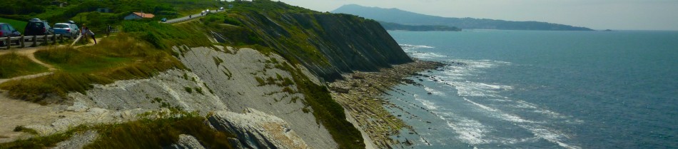 Hendaye cliffs