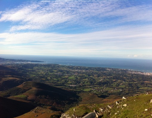La rhune view of the coast/&copy/CDT64