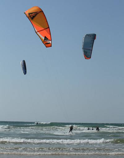 Kite surf &agrave; Moliets