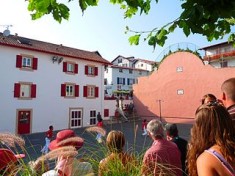 Pelote Basque, petit fronton de Bidart