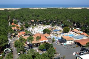 The Vieux Port Campsite in the Landes