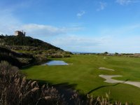 the Ilbarritz Golf course