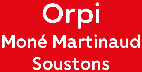 logo de l'agence Orpi Moné Martinaud à soustons