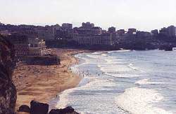 Plage du Miramar et la Grande Plage