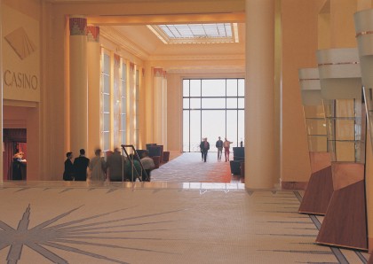 l'entr&eacute;e du casino de biarritz/&copy CDT64
