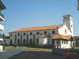 Sainte Anne church in Hendaye