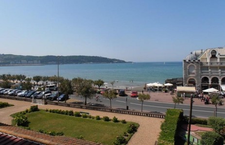 hendaye rental, sea-view apartment up to 6 persons
