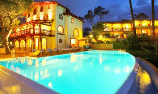 Piscine h�tel les hortensias du lac Hossegor