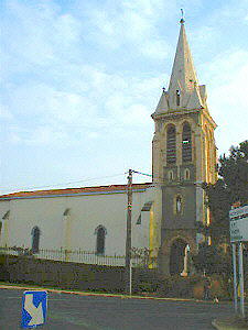 Saint Etienne church in Hossegor