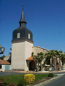Vieux Boucau church